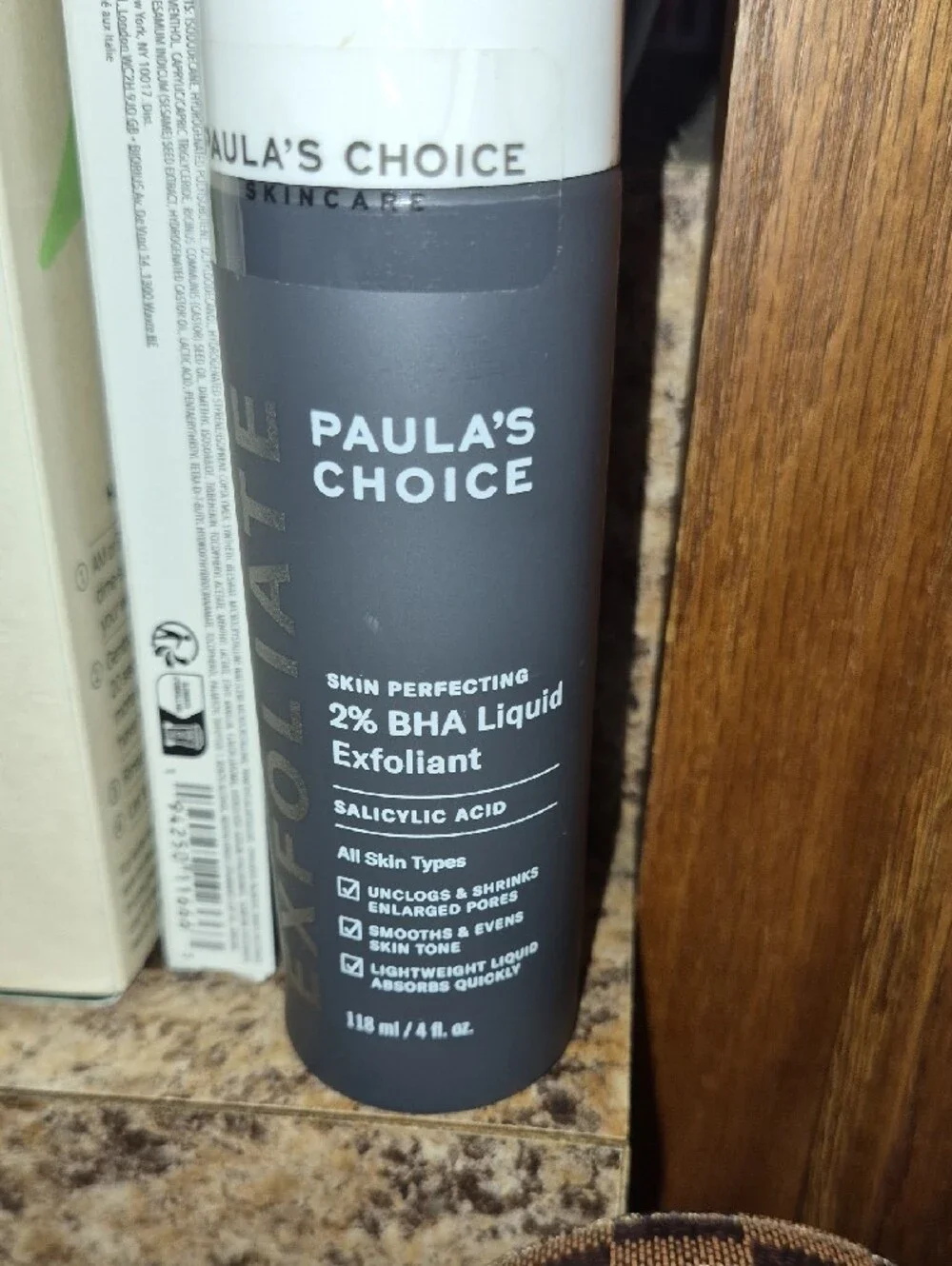 Paula's Choice Gray Skin Perfecting 2% BHA Liquid Exfoliant Nwt
